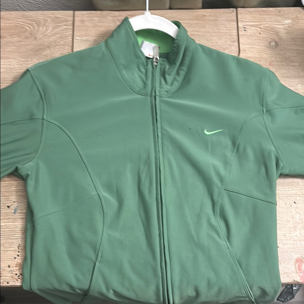 Nike Sage Green Full-Zip Jacket